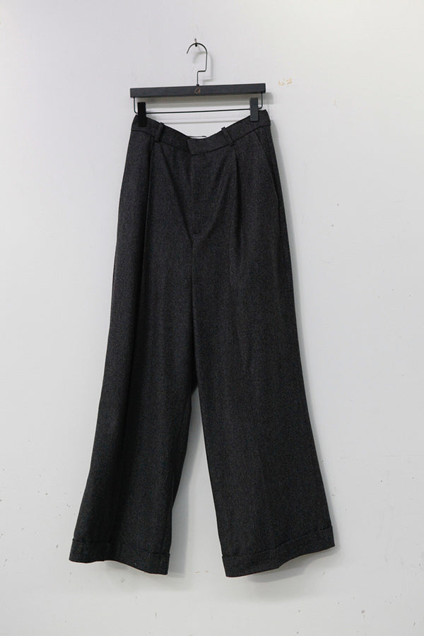 HED MAYNER Long Cuff Pants P44_GRY/FLN Grey